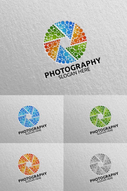 Kit Graphique #94037 Appareil-photo Photo Divers Modles Web - Logo template Preview