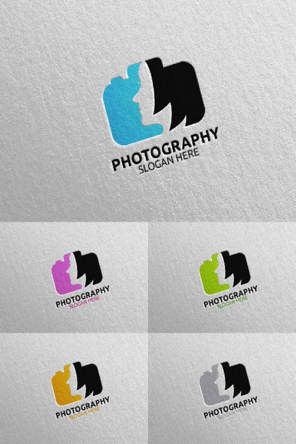 Kit Graphique #94042 Photo Vido Web Design - Logo template Preview