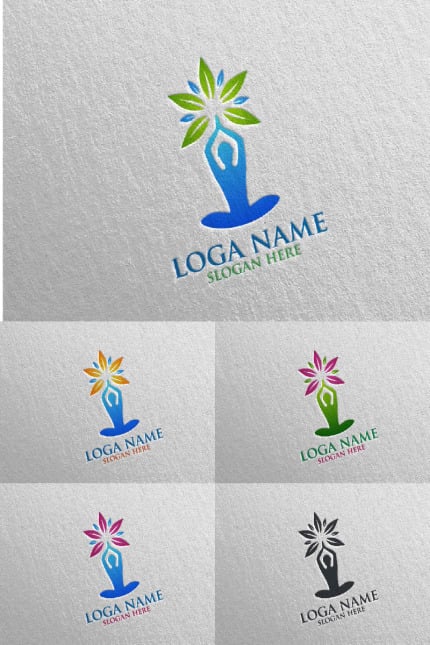 Template #94048 Spa Massage Webdesign Template - Logo template Preview