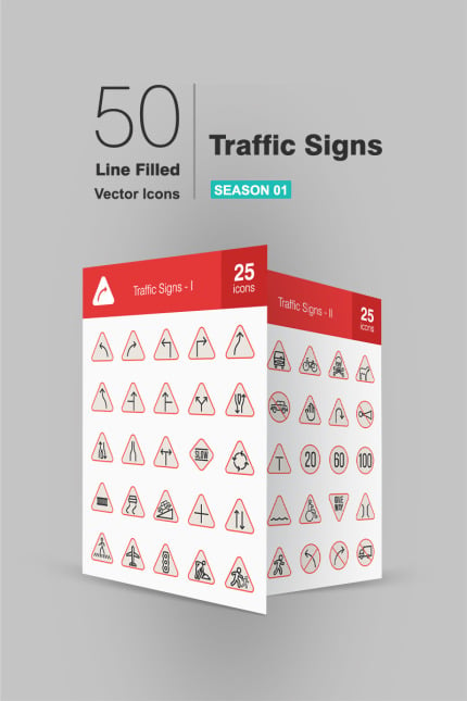 Kit Graphique #94056 Traffic Icon Divers Modles Web - Logo template Preview