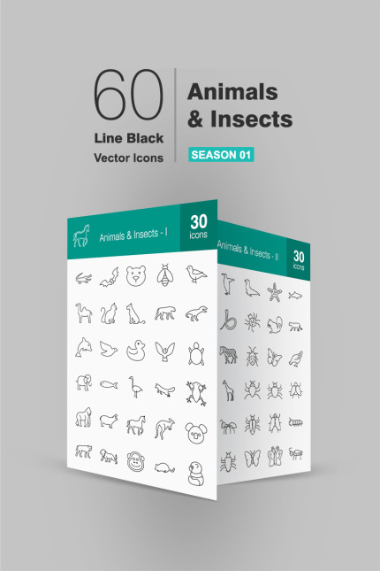 Kit Graphique #94064 Animals Icon Divers Modles Web - Logo template Preview