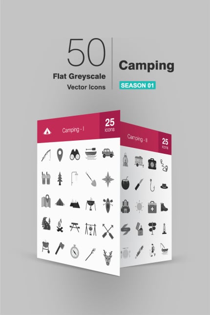 Kit Graphique #94067 Camp Icon Divers Modles Web - Logo template Preview