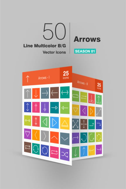 Kit Graphique #94071 Arrows Icon Divers Modles Web - Logo template Preview