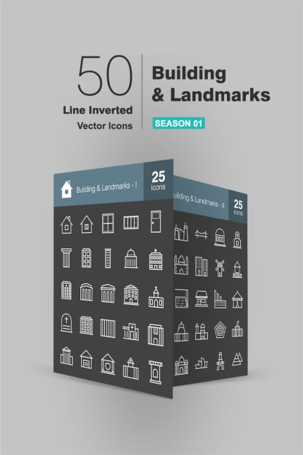 Template #94073 Icons Landmarks Webdesign Template - Logo template Preview