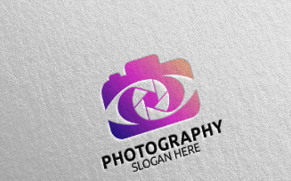 Abstract Camera Photography 23 Logo Template