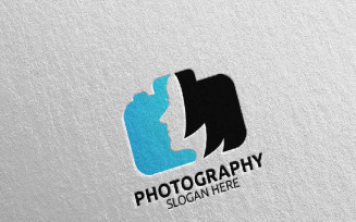 Fashion Camera Photography 25 Logo Template