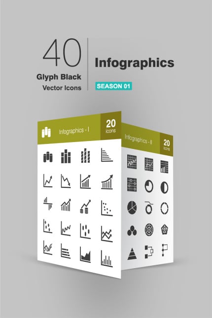 Template #94161 Icon Graphs Webdesign Template - Logo template Preview