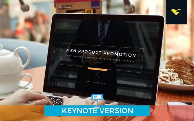 Product Promotion Slide Presentation - Keynote template Keynote Template