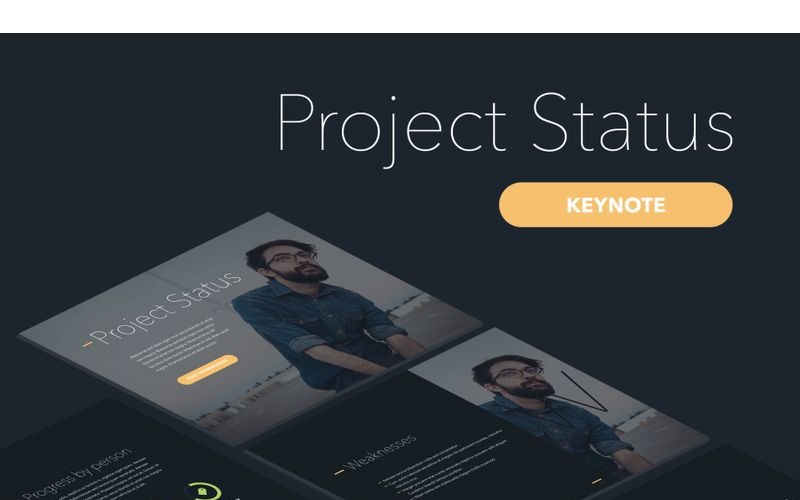 Project Status - Keynote template Keynote Template