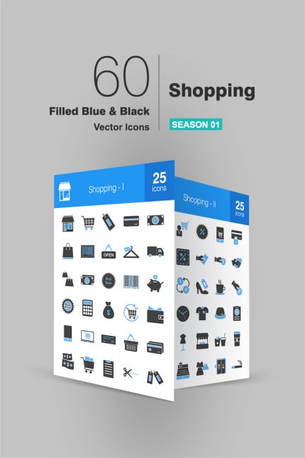 Template #94267 Icon Shopping Webdesign Template - Logo template Preview
