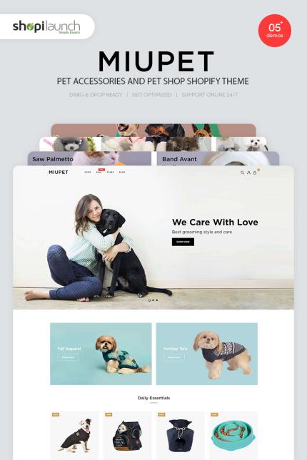 Template #94295 Care Cats Webdesign Template - Logo template Preview