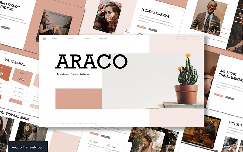 Araco PowerPoint template PowerPoint Template