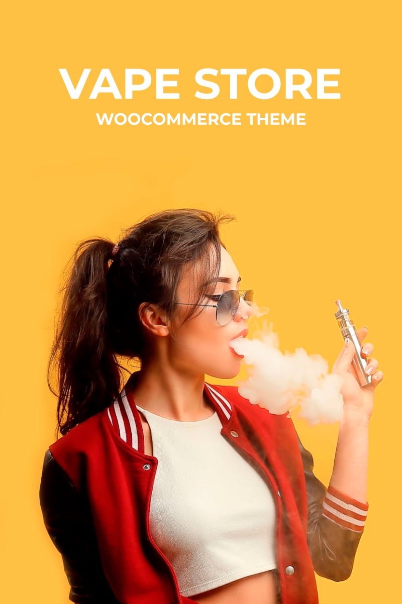 "Vipex - Vape Store" WooCommerce Thema №94296 - screenshot