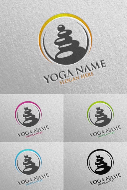 Template #94315 Spa Massage Webdesign Template - Logo template Preview