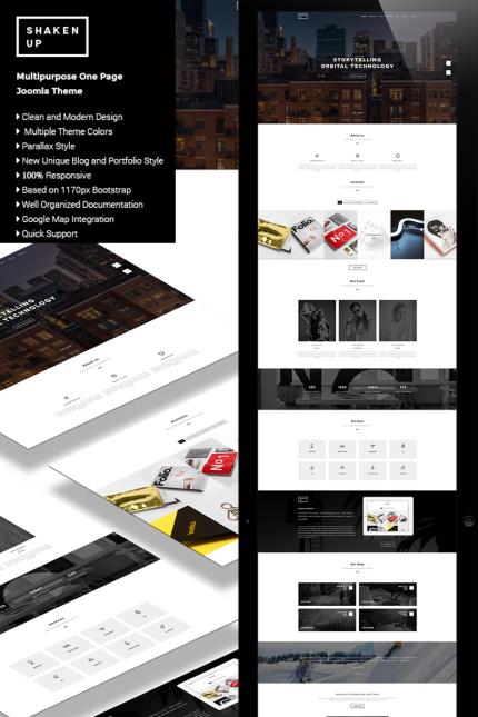 Template #94320 Onepage Creatives Webdesign Template - Logo template Preview