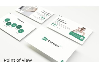 Point of view PowerPoint template