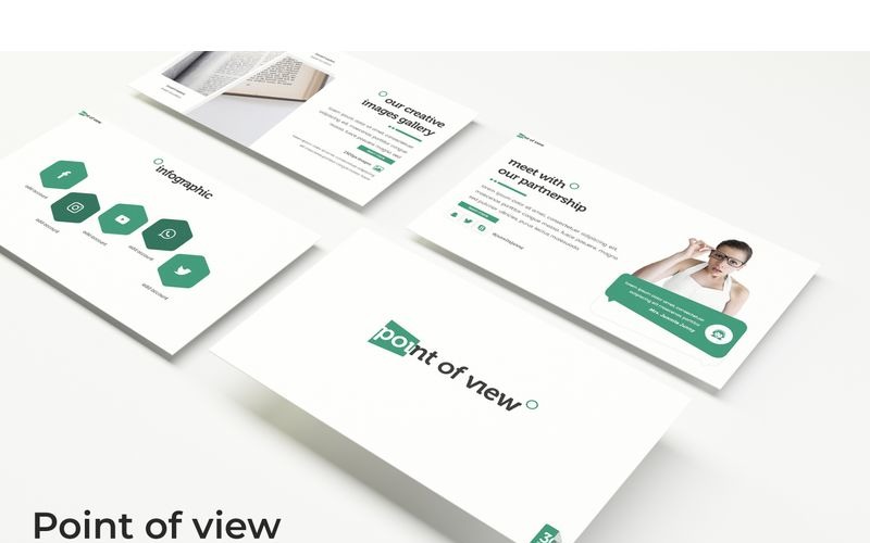 Point of view PowerPoint template PowerPoint Template