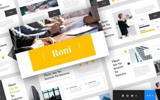Roni - Business - Keynote template