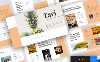 Tari - Food - Keynote template