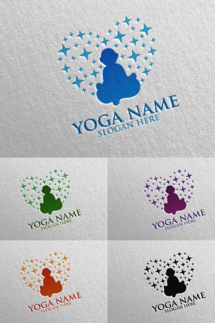 Kit Graphique #94460 Yoga Spa Divers Modles Web - Logo template Preview