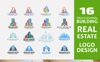 Real Estate 8 Logo Template