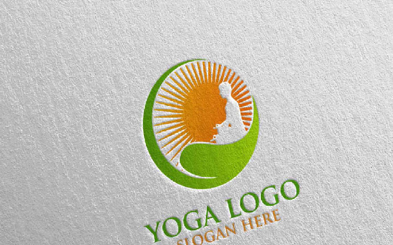 Yoga 12 Logo Template