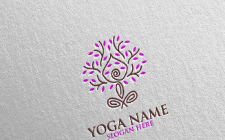 Yoga 15 Logo Template
