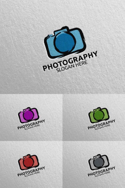 Kit Graphique #94570 Camera Photo Divers Modles Web - Logo template Preview