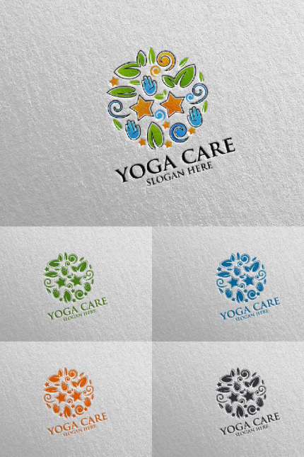 Kit Graphique #94581 Yoga Spa Divers Modles Web - Logo template Preview