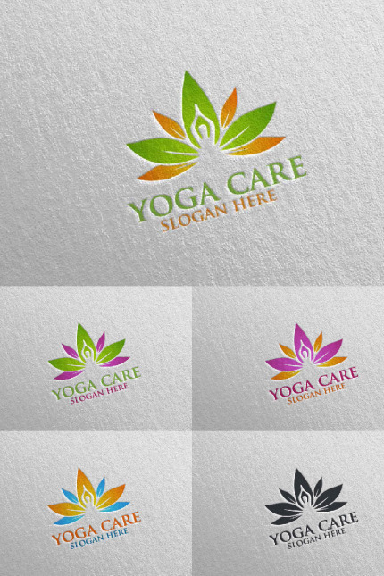 Kit Graphique #94582 Yoga Spa Divers Modles Web - Logo template Preview