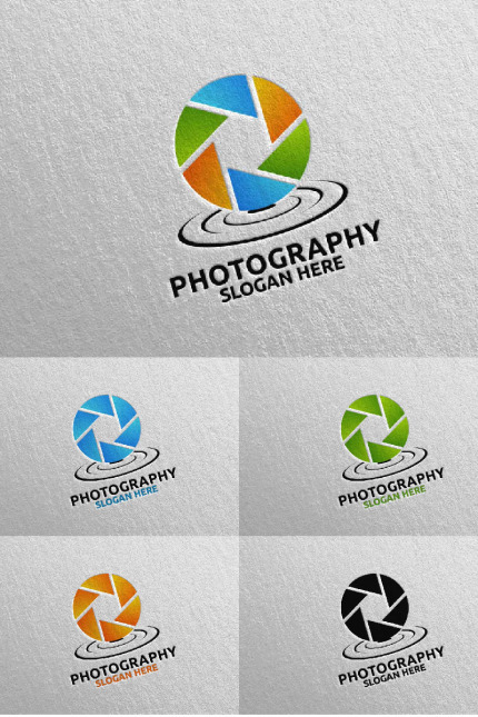 Template #94590 Camera Photo Webdesign Template - Logo template Preview