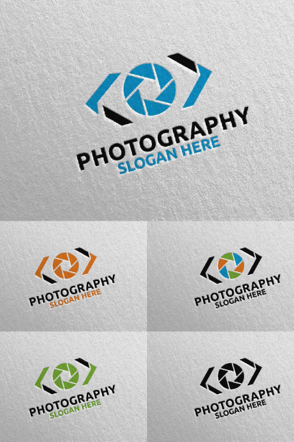 Template #94592 Camera Photo Webdesign Template - Logo template Preview