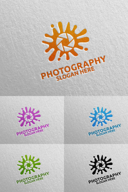 Template #94593 Camera Photo Webdesign Template - Logo template Preview