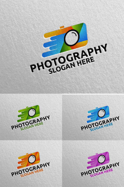 Template #94595 Camera Photo Webdesign Template - Logo template Preview