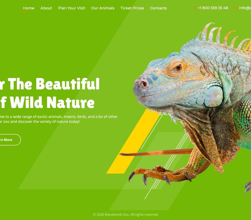 flip a zoo website