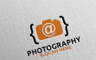 Code Camera Photography 82 Logo Template