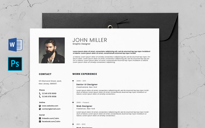 Neo 02 Resume Template