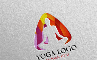 Yoga 36 Logo Template