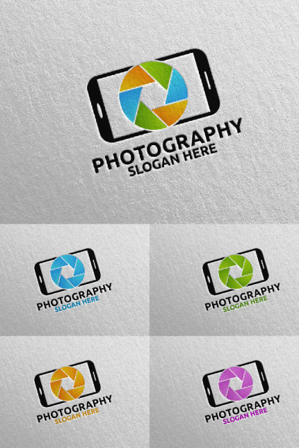 Template #94607 Camera Photo Webdesign Template - Logo template Preview