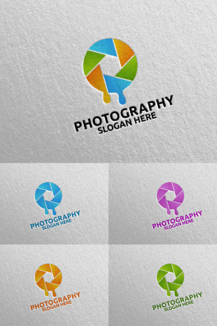 Template #94608 Camera Photo Webdesign Template - Logo template Preview