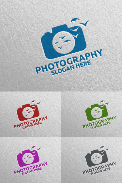 Template #94617 Photo Video Webdesign Template - Logo template Preview