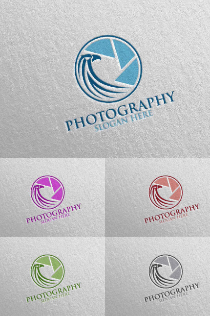 Template #94618 Photo Video Webdesign Template - Logo template Preview