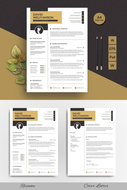 Template #94757 Cv Clean Webdesign Template - Logo template Preview