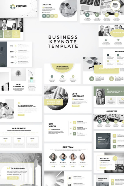 Template #94778 Keynote Business Webdesign Template - Logo template Preview