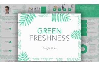 Green Freshness Google Slides