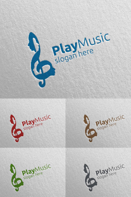 Kit Graphique #94875 Music Logo Divers Modles Web - Logo template Preview