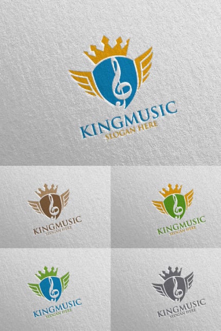 Kit Graphique #94881 Music Logo Divers Modles Web - Logo template Preview