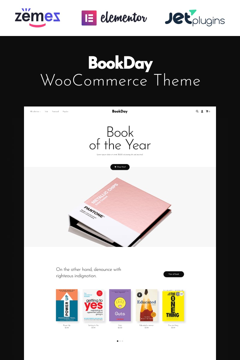 BookDay WooCommerce Themes 94894