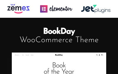 BookDay - Clean and Rapid Online Bookstore Website Design