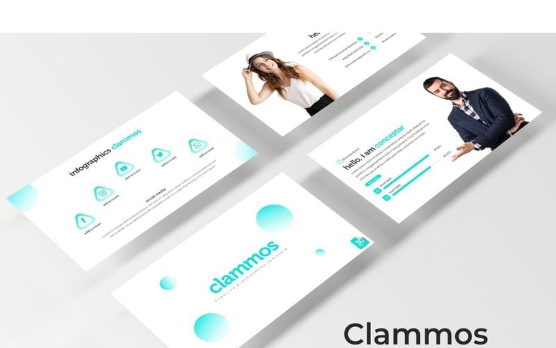 Clammos - Keynote template Keynote Template